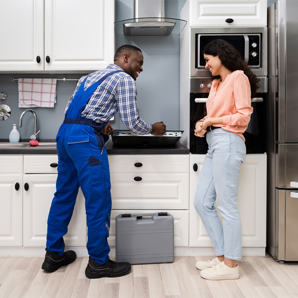 what kind of warranty do you offer on your cooktop repair services in Newtonville New Jersey
